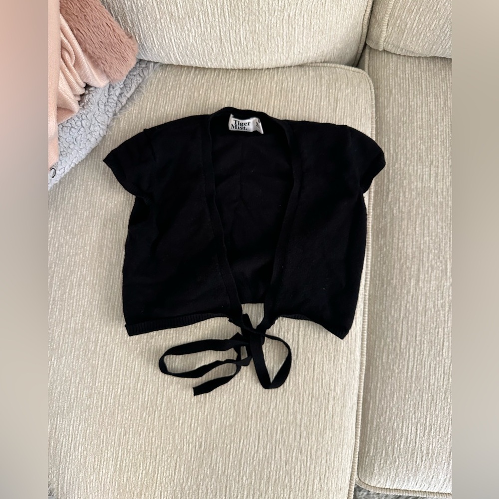 Tigermist Tie Top